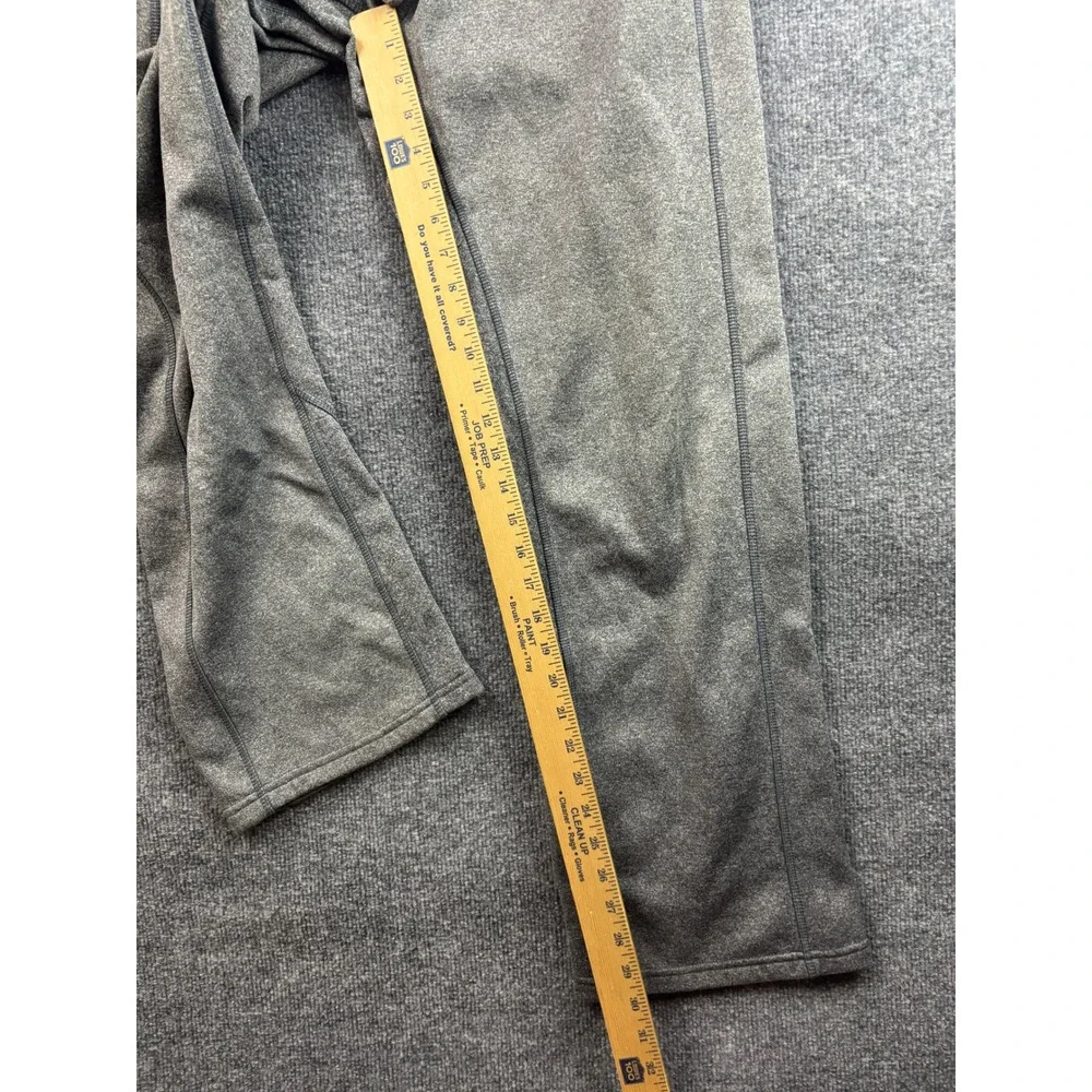 Nike Dri-FIT Training Pants Mens Medium Grey Heather Straight Leg Athleisure